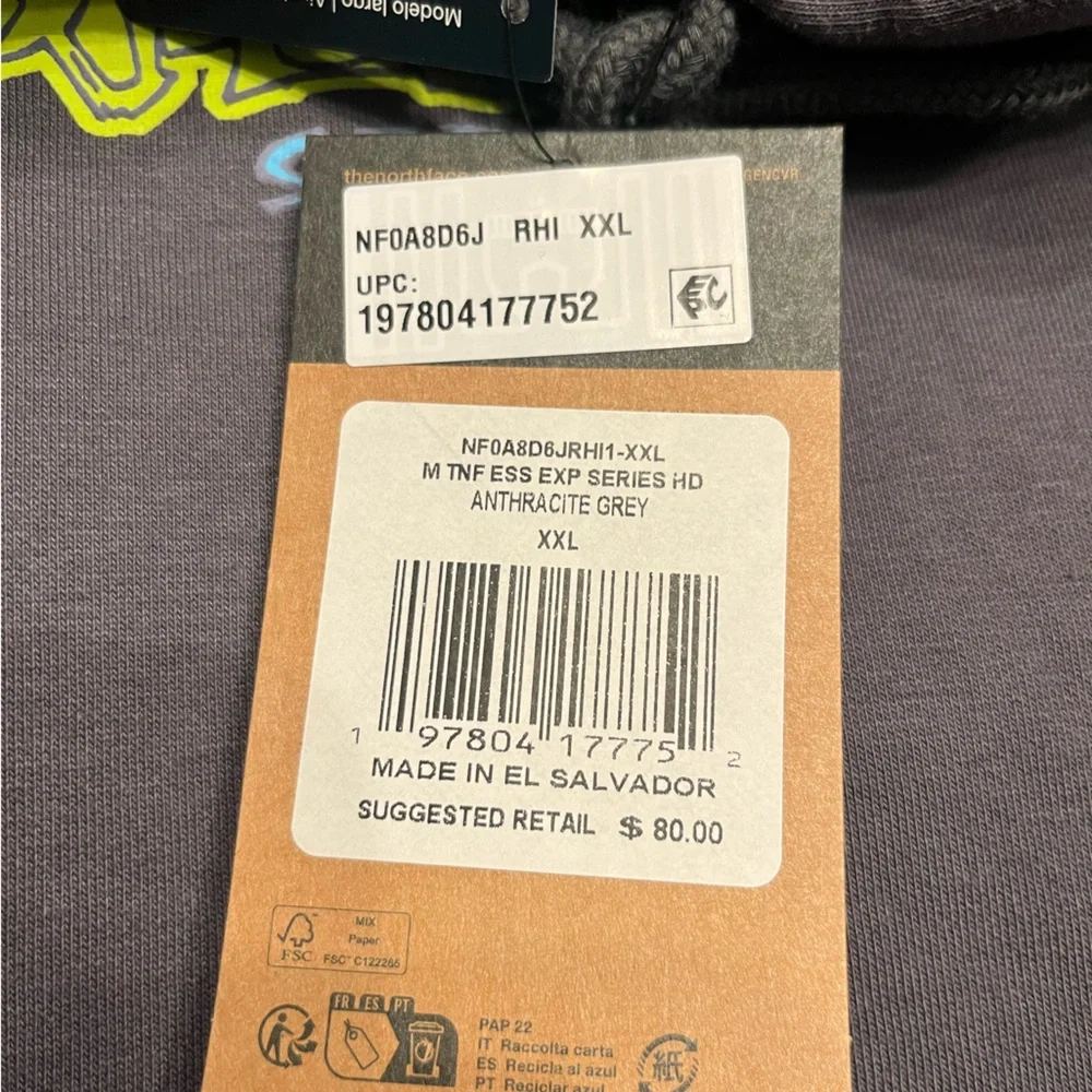 NWT North Face Men’s Hoodie